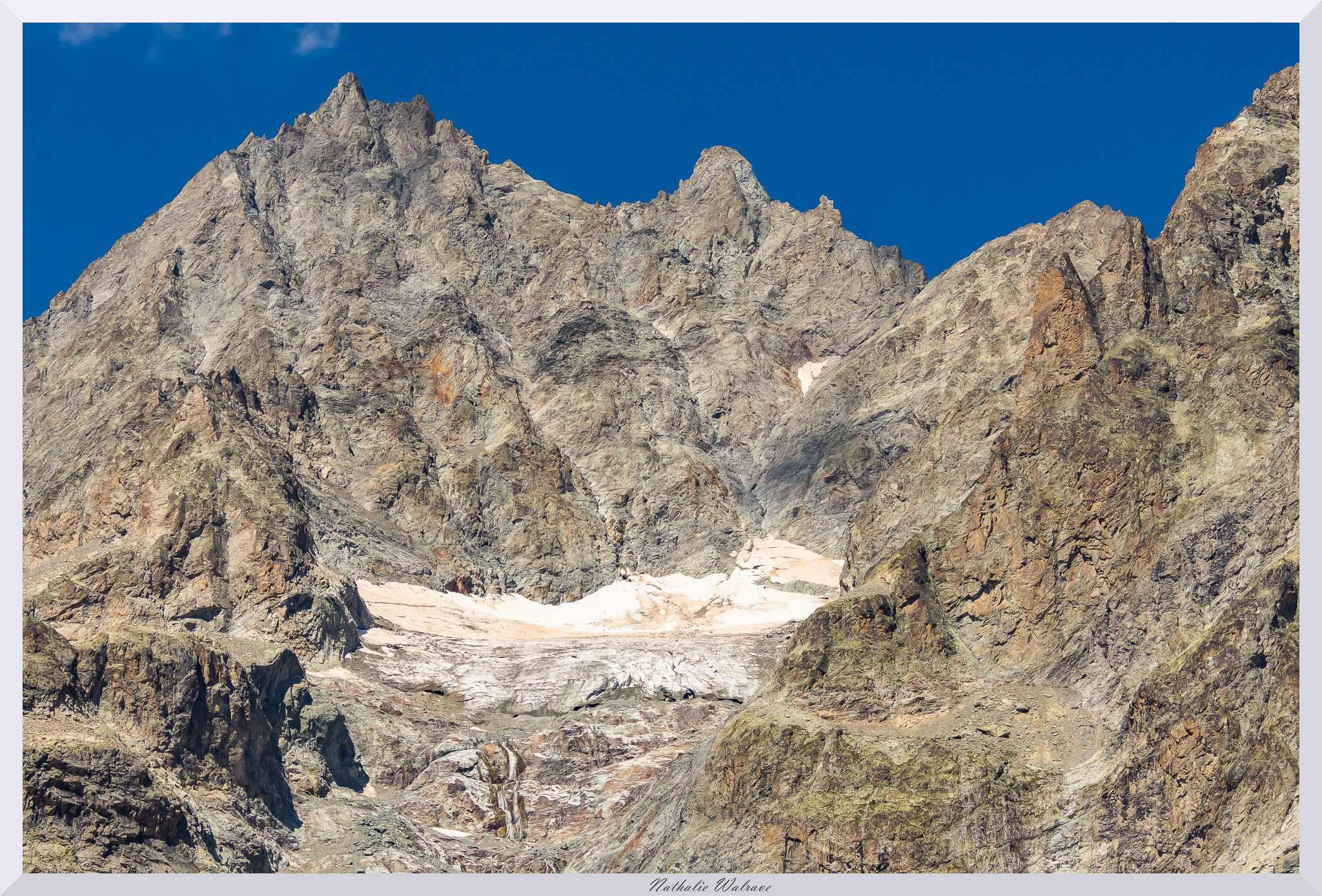 Sur le chemin vers le glacier blanc